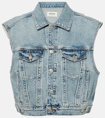 Veste sans manches Charli en jean | Agolde