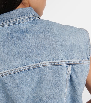 Veste sans manches Charli en jean | Agolde