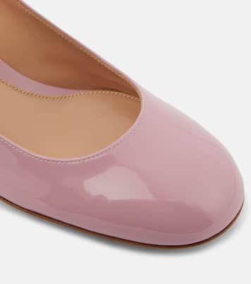 Mary Ribbon patent leather pumps | Gianvito Rossi