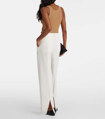 Gerade Mid-Rise-Hose | Toteme