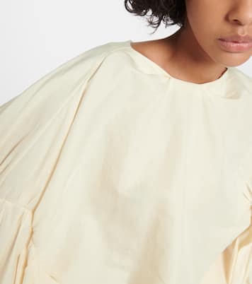 Quico silk and cotton organza top | Khaite