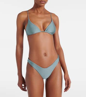 Top de bikini triangular Via | Jade Swim