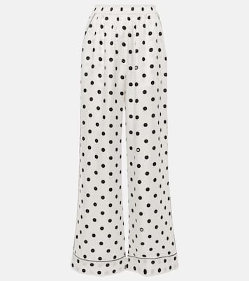 Pyjama-Hose aus Seiden-Twill | Dolce&Gabbana