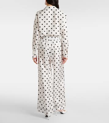 Pyjama-Hose aus Seiden-Twill | Dolce&Gabbana