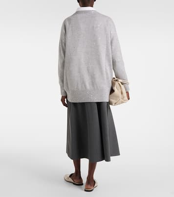 Pull en cachemire et soie | Brunello Cucinelli
