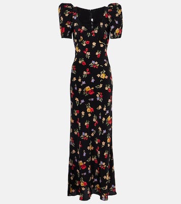 Vestido de fiesta de crepé de seda de china | Rodarte
