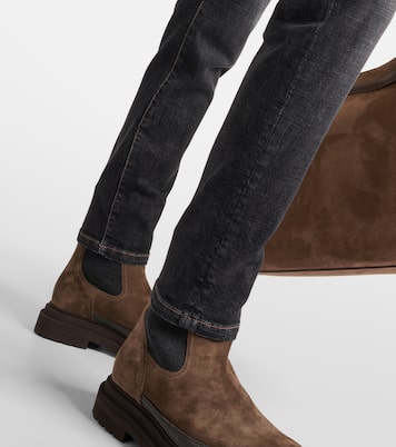 High-Rise Skinny Jeans | Brunello Cucinelli