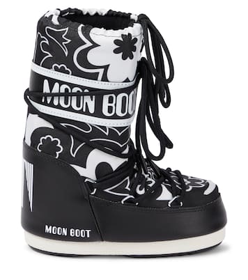 Icon floral snow boots | Moon Boot Kids