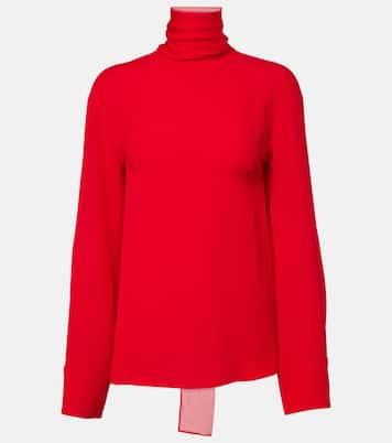 Blouse en laine et soie | Valentino