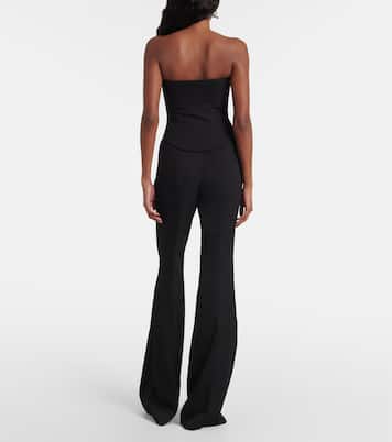Top a corsetto in lana | McQueen