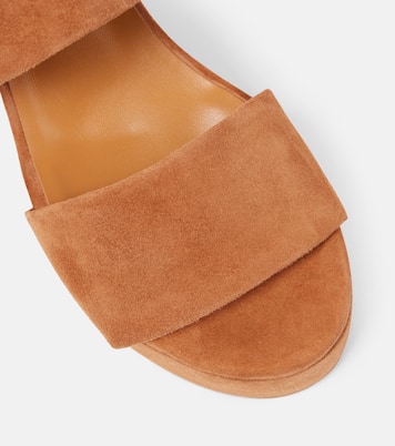 Cora4 suede platform sandals | Clergerie