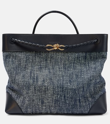 Borsa Andiamo Large in denim | Bottega Veneta