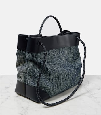 Borsa Andiamo Large in denim | Bottega Veneta