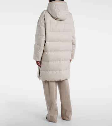 Daunenmantel aus Schurwolle | Brunello Cucinelli