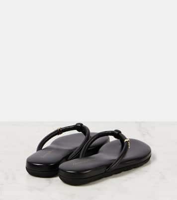 Tongs Juno en cuir | Gianvito Rossi