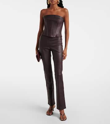 Leggings flared JP Long in pelle | Stouls