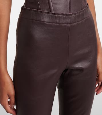 Leggings flared JP Long in pelle | Stouls