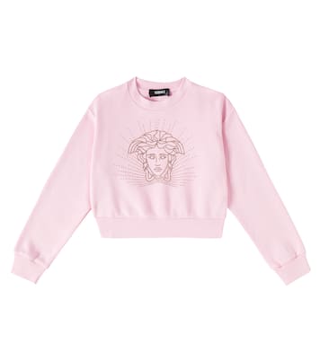 Sudadera Medusa de algodón adornada | Versace Kids