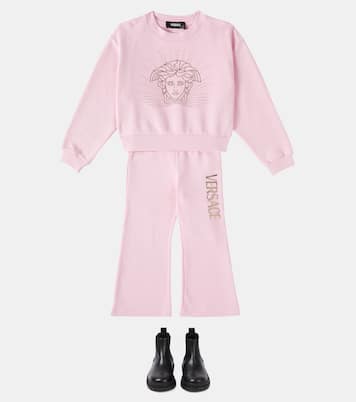 Sudadera Medusa de algodón adornada | Versace Kids