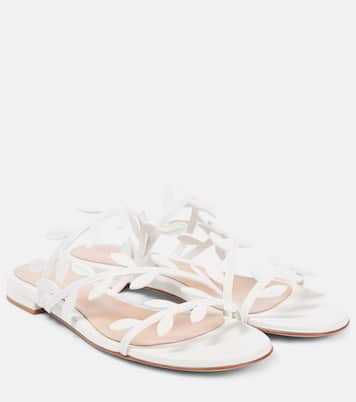 Mules Flavia en cuir | Gianvito Rossi