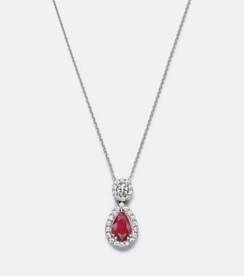 Collana Classics in oro bianco 18kt con rubino | Bucherer Fine Jewellery