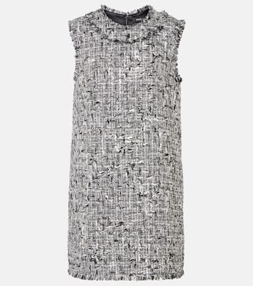 Abito corto in tweed con lamé | Dolce&Gabbana