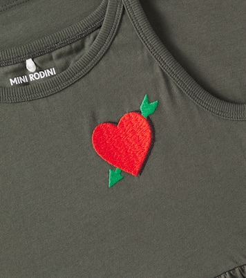 Abito Arrowed Heart in jersey di cotone | Mini Rodini