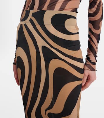 Gonna lunga con stampa | Pucci