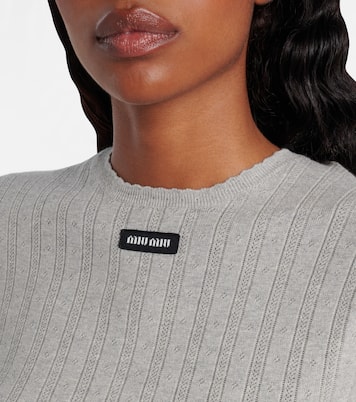 Top en coton | Miu Miu