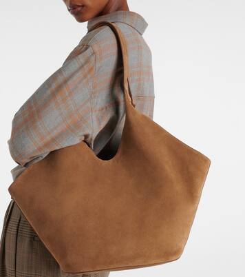Tote Phantom Large aus Veloursleder | Aesther Ekme
