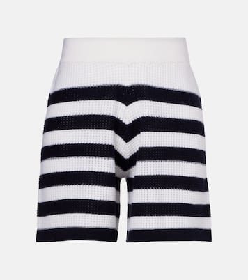 Shorts de cachemir a rayas | Jardin des Orangers