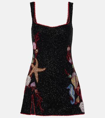 Marina embellished minidress | Clio Peppiatt
