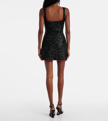 Marina embellished minidress | Clio Peppiatt