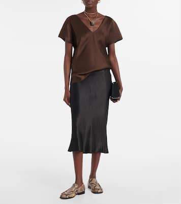 Blusa de satén | Vince