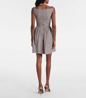Robe de cocktail Mini Sunday à carreaux | Vivienne Westwood