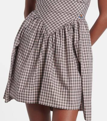 Robe de cocktail Mini Sunday à carreaux | Vivienne Westwood