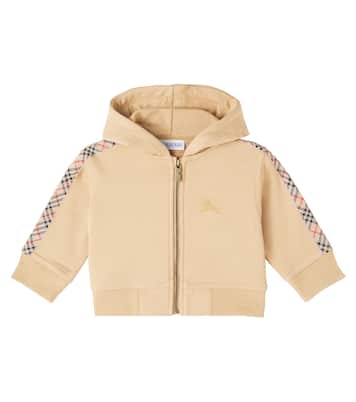 Sudadera con forro polar Burberry Check | Burberry Kids