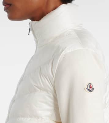 Daunenjacke mit Strick | Moncler