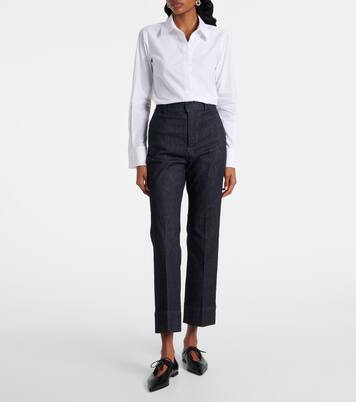 Fresis cropped high-rise straight jeans  | 'S Max Mara