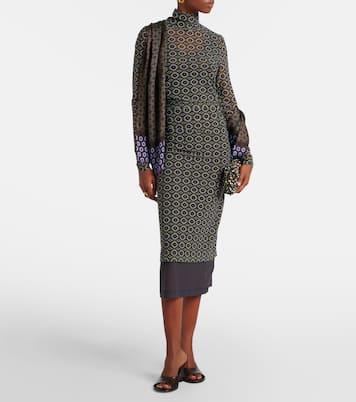 Printed midi dress | Dries Van Noten