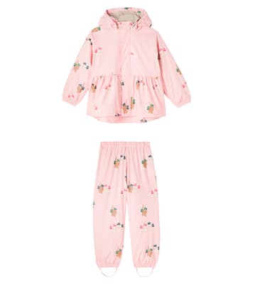 Set Rainy Palme aus Jacke und Hose | Konges Sløjd