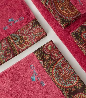 Set of 5 cotton terry towels | Etro