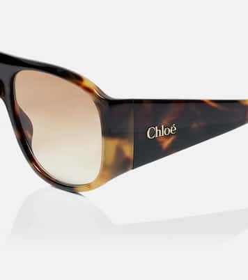 Logo oversized sunglasses | Chloé