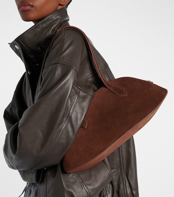 Cosmo suede bowling bag | Aesther Ekme