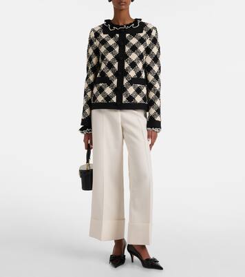 Crepe Couture阔腿裤 | Valentino