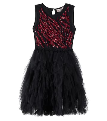 Kleid Full Moon Frenzy aus Baumwolle und Tüll | Tutu Du Monde