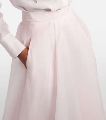 تنورة ميدي من الحرير Msecalle  | Max Mara