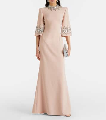 Robe longue Ilana à cristaux | Jenny Packham