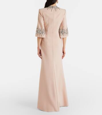 Robe longue Ilana à cristaux | Jenny Packham