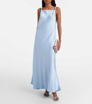 Robe Twisted aus Satin | Polo Ralph Lauren